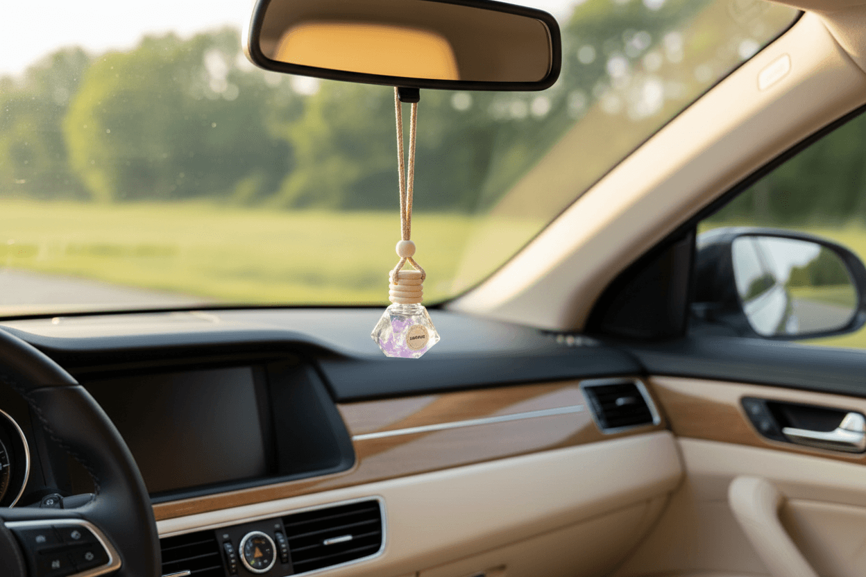 Natural Essential Oils Car Diffuser | Crystal-Infused.
