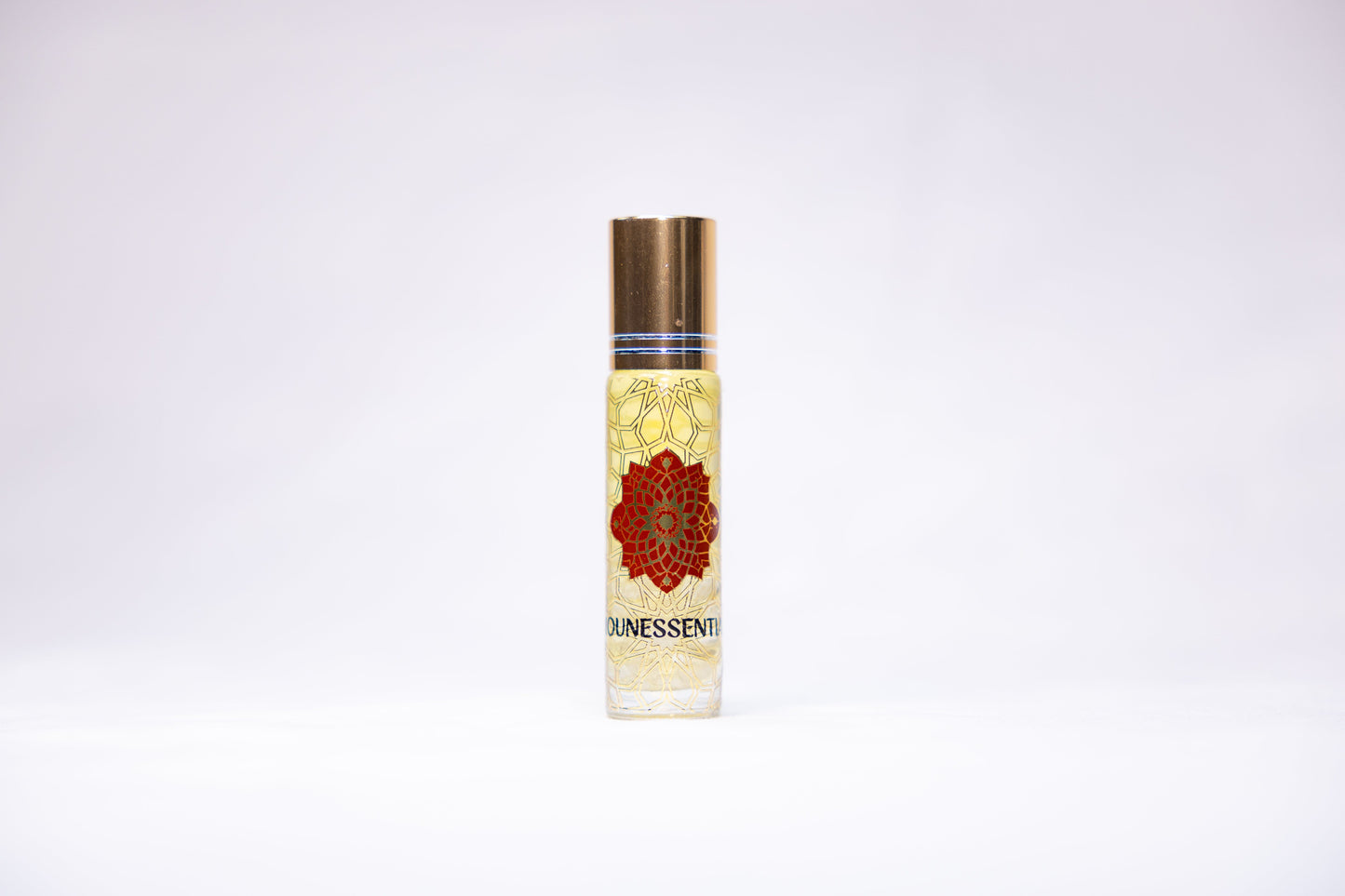 MounEssentials Essential Oil Roll-Ons Lemon essential oil Body Roll-On Infused with Citrine Crystals