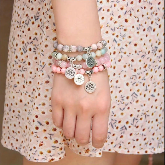MounEssentials Essential Oil Diffuser Bracelets "Kairangi Iti" Natural Stone Bracelet