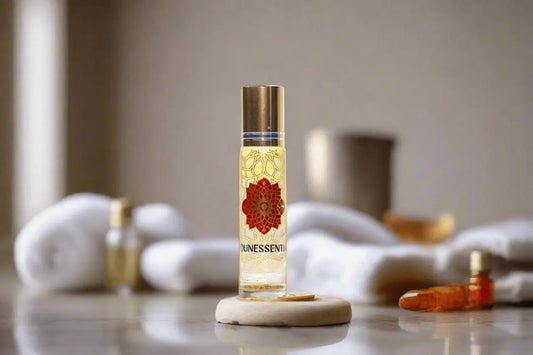 Amber & Clear Quartz Infusion Roll‑On - MounEssentials