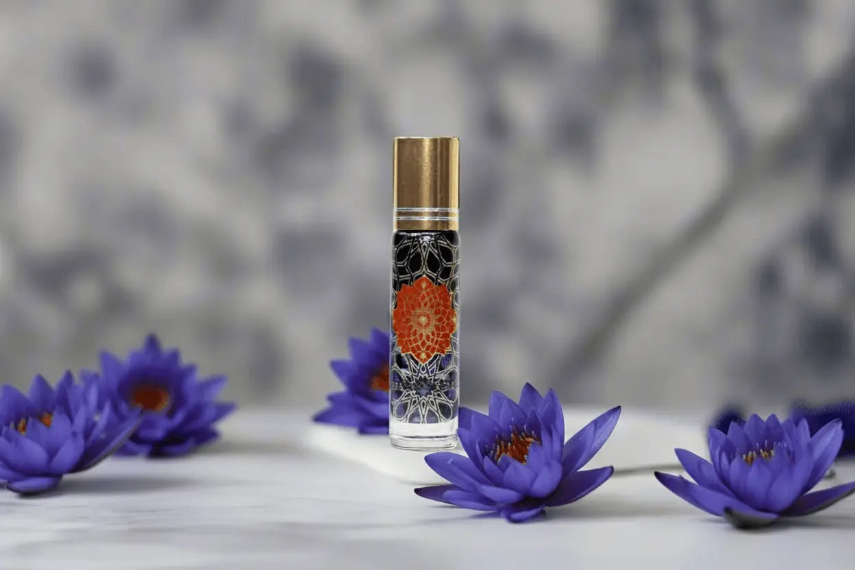 MounEssentials Essential Oil Roll-Ons Blue Lotus & Lapis Lazuli Infusion Body Roll-On