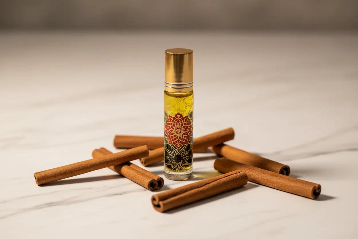 MounEssentials Essential Oil Roll-Ons Cinnamon and Garnet Infusion Roll On