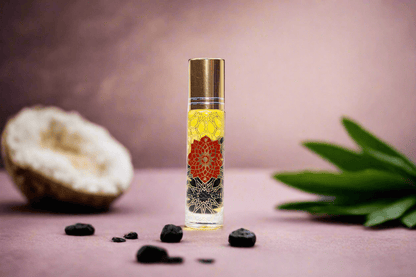 MounEssentials Essential Oil Roll-Ons Vanilla and Obsidian Infusion Roll-On